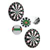 Kaliteli Ahşap Dart Tahtası 12 İnç  4 Dart Ok Seti