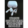 Kaliteli Ucuz İOS ve Android Uyumlu TWS Bluetooth Kulaklık ANC Özelliği Yeni Nesil