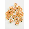 Kalp Göz Mineli Bileklik ve Kolye Ucu Aparatı 1 Adet