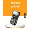 Kamp ve Outdoor İçin LED Far 10 Saat Pil Sensörlü Manyetik