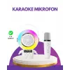 Karaoke Özellikli Astronot Bluetooth Hoparlör Kablosuz Mikrofonlu