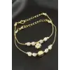 Karışık Küp Kristal Bileklik
