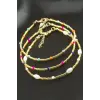 Karışık Miyoki Kum Boncuk Bileklik
