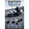 Kask Kulaklığı Motosiklet Intercom Interkom Dinleme Konuşma Özellikli Su Geçirmez