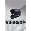 Kask Kulaklığı Motosiklet Intercom Interkom Dinleme Konuşma Özellikli Su Geçirmez