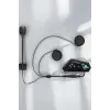 Kask Kulaklığı Motosiklet Intercom Interkom Dinleme Konuşma Özellikli Su Geçirmez