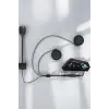 Kask Kulaklığı Motosiklet Intercom Interkom Dinleme Konuşma Özellikli Su Geçirmez