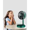 Katlanabilir Mini Fan – 3 Kademeli Soğutma, Şarjlı