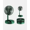 Katlanabilir Şarjlı Mini Fan 3 Kademeli Hız Ayarlı Taşınabilir