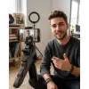 Katlanabilir Telefon Standı Mini Tripod Masaüstü Video Çekim Tutucu