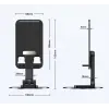 Katlanabilir Telefon Tutucu Stand Yuvarlak Tabanlı CM-074