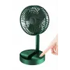 Katlanabilir Usb Şarjlı Masaüstü Soğutucu Mini Fan Telefon Tutucu