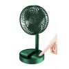 Katlanabilir Usb Şarjlı Masaüstü Soğutucu Mini Fan Telefon Tutucu