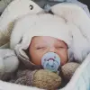 Kauçuk Emzik 6-18 Ay Baby Blue