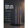 Kayan Yıldız Efektli RGB LED Işık Seti İç ve Dış Mekan Kullanımı