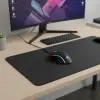 Kaymaz Alt Tabanlı Siyah Mouse Pad 40x30 cm
