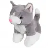 Kedi Peluş Gri 36 cm