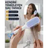 Kendini Temizleyen Ergonomik Saç Tarağı – ABS Gövde, Silikon Diş