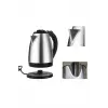 Kettle Su Isıtıcı C F Priz Uyumlu 220 - 240 V Paslanmaz Çelik Kablolu