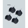 Kilitli Mini Tekerlek Ayak 4 cm 4’lü Set