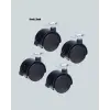 Kilitli Mini Tekerlek Ayak 4 cm 4’lü Set