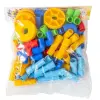 King Kids Tekerlekli Boru  72 Parça - PE 7190