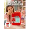 Kırmızı ATM Kasa Tipi Para Biriktirme Kumbarası