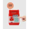 Kırmızı Şifreli ATM Kasa Para Yutan Kumbara