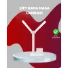Kısılabilir LED Masa Lambası – Kalemlik, Telefon Standı ve Okuma Işığı Bir Arada
