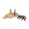 KM5655 Ahşap Kirpi Bultak -toys