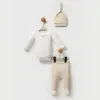 Kokina Şapka Body Pantolon MNB5334 Bej