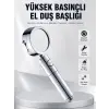 Kolay Montajlı 3 Modlu Yüksek Basınç Duş Başlığı