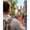 Kompakt 4K Gimbal Kamera 180 Derece Döner Başlık Stabil Video ve Vlog Uyumlu