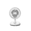 Kompakt Mini Fan Otomatik Salınımlı Sessiz Masaüstü Vantilatör