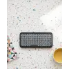 Kompakt Siyah RGB Işıklı Bluetooth Mini Klavye