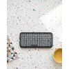 Kompakt Siyah RGB Işıklı Bluetooth Mini Klavye
