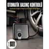 Kompakt Tasarımlı LED Işıklı Taşınabilir Diyafram Tip Kompresör Yeni Nesil