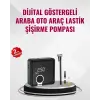 Kompakt Tasarımlı LED Işıklı Taşınabilir Hava Kompresörü