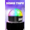 Kompakt Tasarımlı Telefon Kontrollü Disko Topu Işıkları