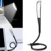 Kompakt USB Siyah 14 Ledli 3 Kademeli Dokunmatik Okuma Lambası