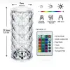 Kristal LED Kumandalı Ve Dokunmatik Masa Lambası