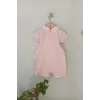 Kuğu Desenli Kız Tulum 3-6-9 Ay