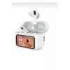 Kulak içi TWS Bluetooth Kulaklık - Renk: Beyaz, Bluetooth Versiyon: 5.2, Mikrofon