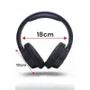 Kulak Üstü Bluetooth Kulaklık Ayarlanabiilir Uzun Pil Ömrü Kablosuz 5.0 Bluetooth