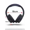 Kulak Üstü Bluetooth Kulaklık Ayarlanabiilir Uzun Pil Ömrü Kablosuz 5.0 Bluetooth