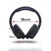 Kulak Üstü Bluetooth Kulaklık Ayarlanabiilir Uzun Pil Ömrü Kablosuz 5.0 Bluetooth