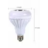 Kumandalı RGB Led Işık Bluetooth Hoparlör Ses Lambası Renkli Ampul