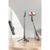 Kumandalı Tripod Telefon Tutucu Selfie Çubuğu 360 Derece Dönebilen