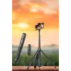 Kumandalı Tripod Telefon Tutucu Selfie Çubuğu 360 Derece Dönebilen