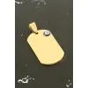 Künye Çelik Kolye Ucu 2*3,5 cm